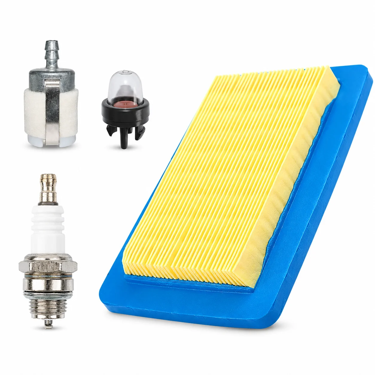 Air Filter Primer Bulb Fuel Filter Spark Plug Kit For Echo PB-760 PB-770 PB-770H Blower Parts Maintenance Tune Up A226000410
