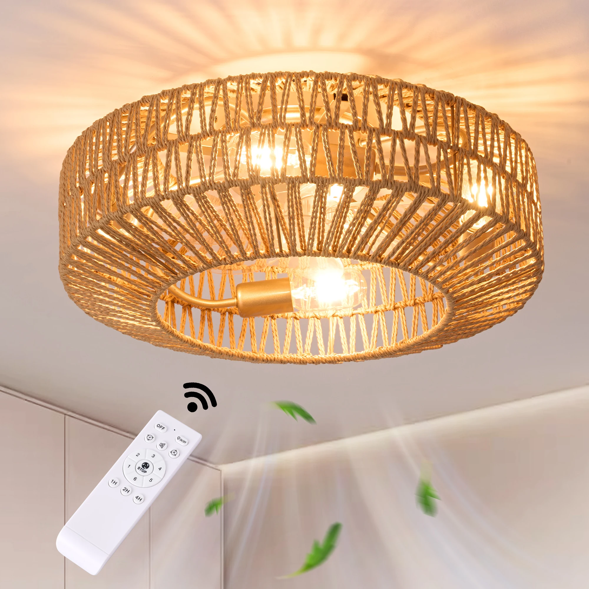 Ventilador de Techo de Ratán E - Smart Bathroom Fan reseña y precio