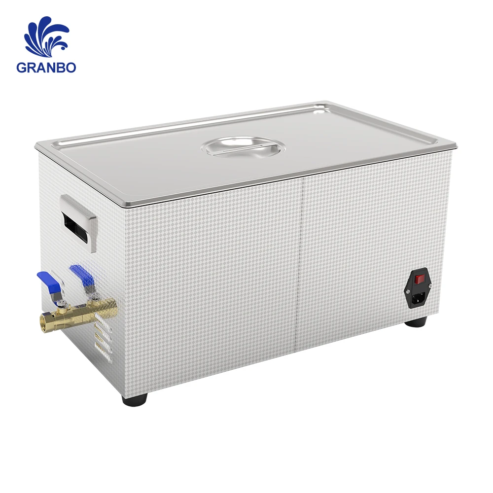 Granbo Ultrasone Reiniger 20l 900W Timer Verwarming 40Khz Echografie Wasmachine Voor Pcb Auto-Onderdelen Turbo Verwijderen Olie Anti Oxidatie