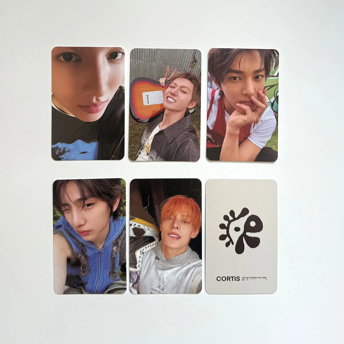 코르티스 포토카드 5장/세트 컬러 아웃사이드 더 라인즈 카드 스페셜 로모 카드 성현 마틴 주훈 케노호 팬 컬렉션 선물