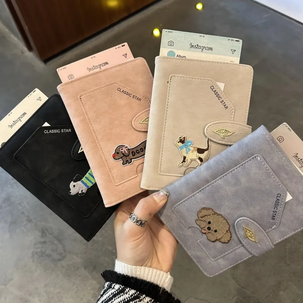 

Cartoon Animals Travel Passport Holder PU Leather Multi-function RFID Passport Cover Waterproof Light-weight