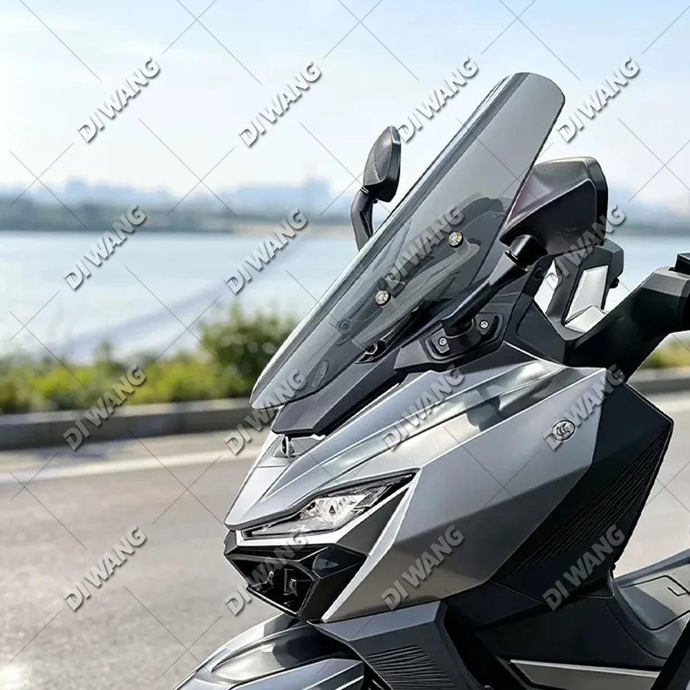 Motorcycle Heightened Touring Front Windshield Wind Deflector Modified Replacement Accessories Fit For SYM JEPARDO 300