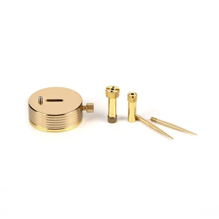 Watch Repair Tool Adjustable  Copper-plated Pendulum Dryer Multifunctional Mechanical Clock Movement Splint Hairspring Seat