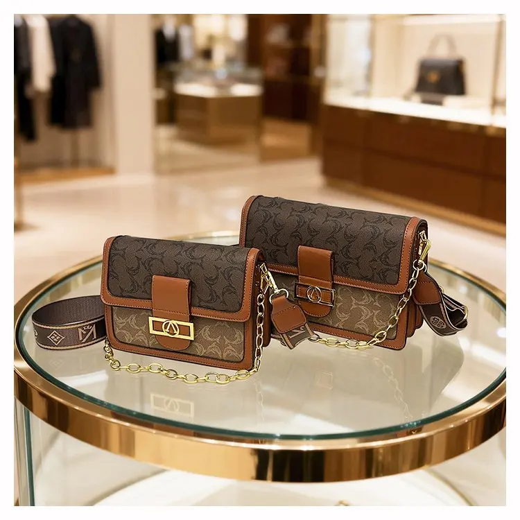 

Элегантные минималистичные уникальные дизайнерские сумки для подгузников для женщин, роскошная винтажная кожаная сумка-тоут большой вместимости через плечо, парижский стиль