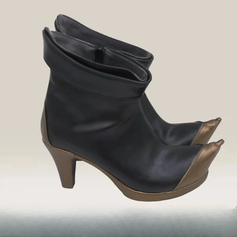 

A;3\v,7'd/Anime Shoes Game Janna LOL Cosplay Boots Halloween Costume Accessories Props Madec;4'b,7'm\1/