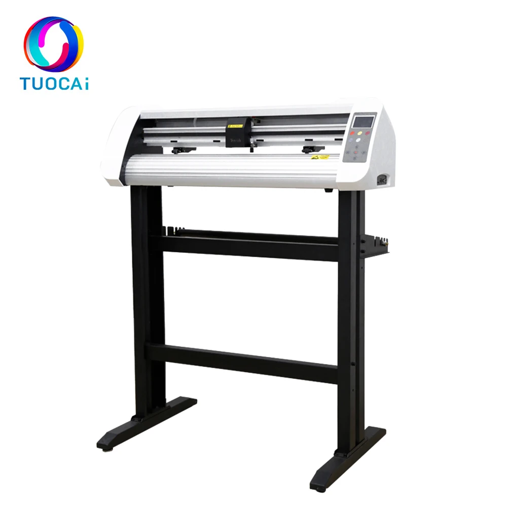 

Teneth 740mm Heat Press Vinyl graphtec Cutter / Contour skycut Cutting with Signmaster Wifi touch screen Cutting Plotter T24L