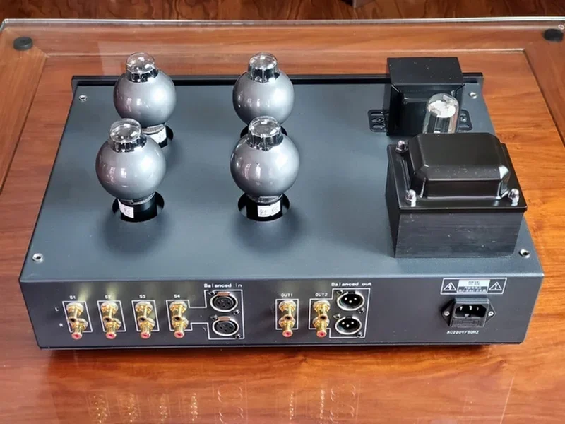 

Oldchen C1 Tube Preamplifer HIFI EXQUIS Laochen 6SN7 CV181 Lampe Pre-Amp Referred M7