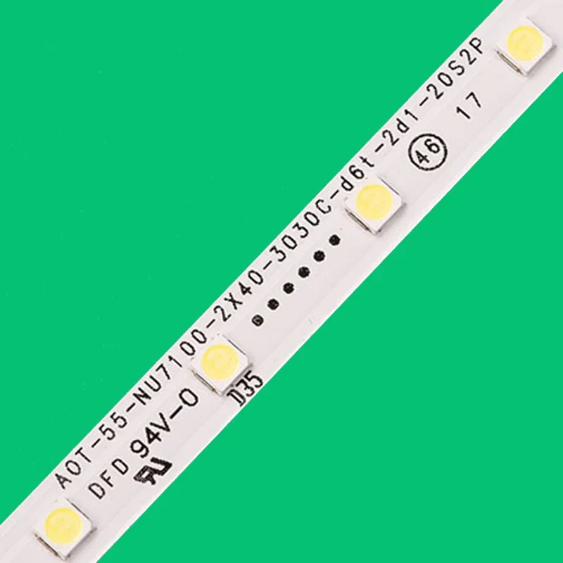 Imagem -03 - Tira de Retroiluminação Led para Samsung 55nu7100 55nu7170 Ue55nu7300 Ue55nu7100 Ue55nu7105 Aot 55 Nu7300 Nu7100 Bn9645913a Bn611548