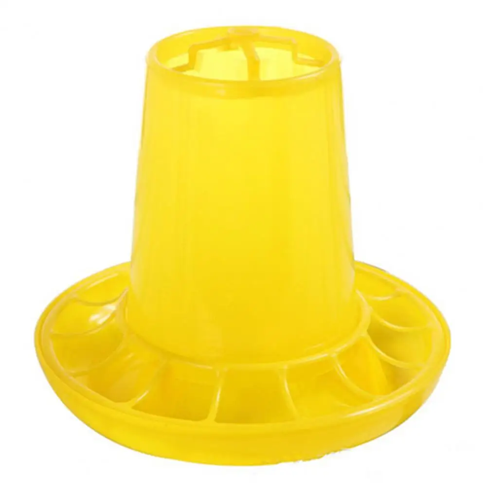 

Convenient Chicken Duck Feeder Bucket PE Strong Toughness Portable Poultry Feeder Chicken Hen Poultry Feeding Watering Supplies