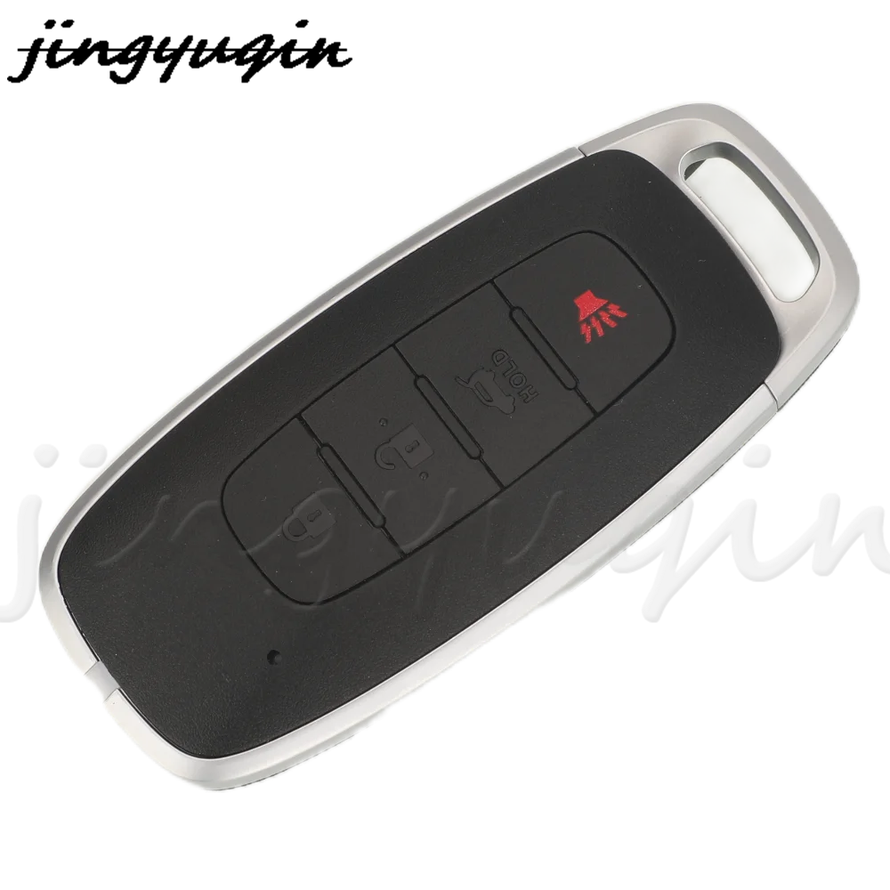 Jingyuqin S180146116 KR5TXPZ1 مفتاح السيارة الذكي عن بعد 433 ميجا هرتز 4A لنيسان فيرسا 2023 2024 السيارات 4BT الذكية بدون مفتاح فوب 285E3-6LY1A #2
