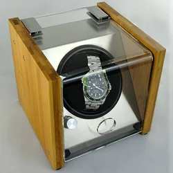 Automatic Watch Winder Bedside Movement Silence Rotating Watch Winding Motor Boxes Mechanical Wrist Watches Storage Accessories