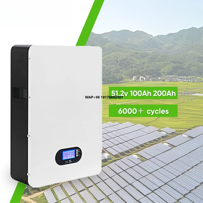 Factory Direct 48v 51.2v 100ah 200ah Power Wall Residential Lifepo4 Home Energy Storage Solar Battery Lithium Ion Batteries Pack