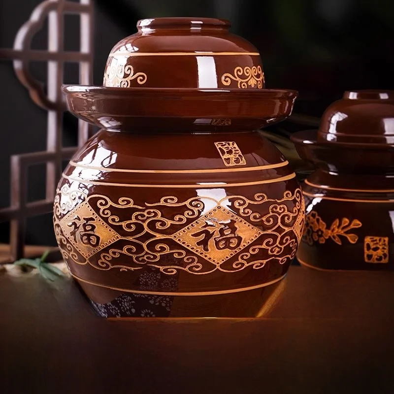 pot-de-fermentation-en-porcelaine-scelle-de-style-traditionnel-pot-de-conservation-pour-chou-marine-du-sichuan-cylindre-en-argile-scellable-pour-la-cuisine