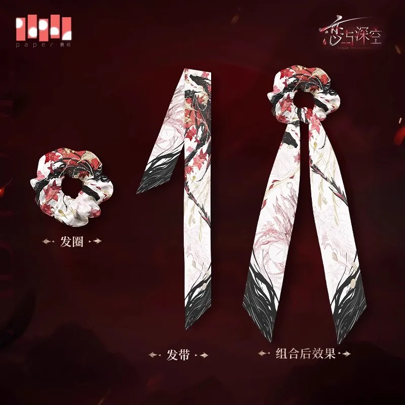 [Official Merchandise] Love and Deepspace Where Drakeshadows Fall Sylus Abysm Sovereign Silk Scarf Hair Band Acrylic Stand Badge