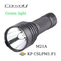 Convoy M21A KP CSLPM1.F1 Green Light Flashlight Linterna Led 21700 Flash Torch Portable Latarka Camping Hunting Lamp