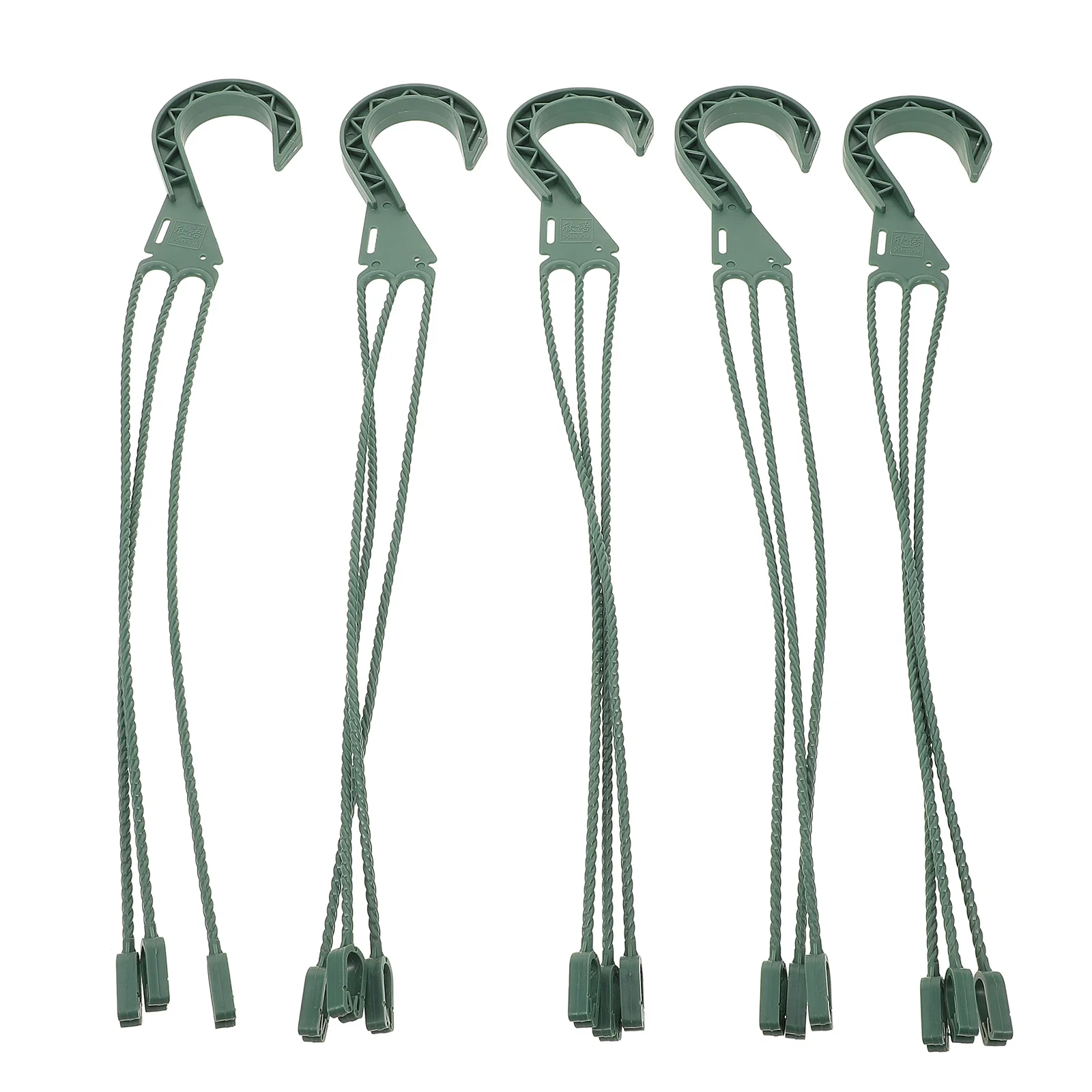 5 قطعة خطافات زهور معلقة عالية الجودة حرفية جيدة آمنة ومتينة ومناسبة للاستخدام الداخلي والخارجي والبستنة المريحة