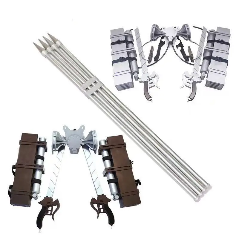 أنيمي إرين جاغر ثلاثية الأبعاد مناورة والعتاد السيف تأثيري الدعائم سلاح نموذج هالوين عيد الميلاد كرنفال الدعامة اكسسوارات