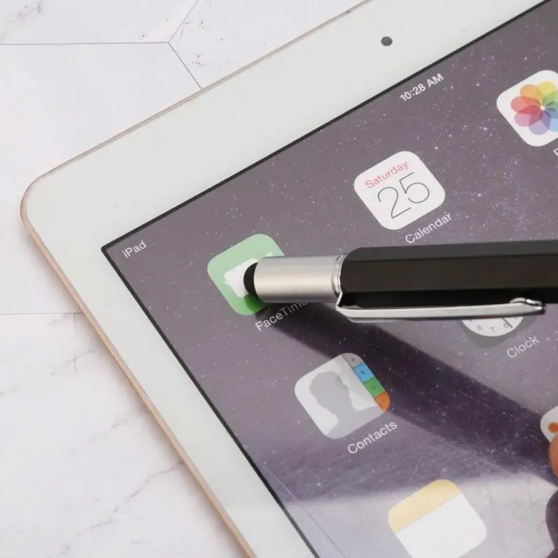 T5EA 6 في 1 Metal Pen أداة متعددة الوظائف الأداة الحبر القلم القلم الحاكم مستوى الروح