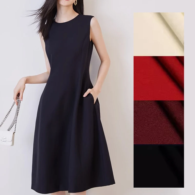 

140 см, толщина 30 мм, сплошной цвет, 35% шелк и 65% шерсть, ткань для шитья своими руками, осеннее и зимнее платье, куртка, брюки, R1799