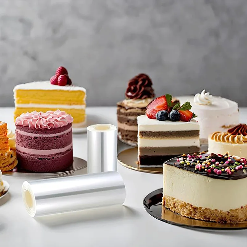 10m/1 Rolls Thickened Cake Edge Transparent Cake Collar Mousse Chocolate Cake Slices 6 Cm 8 Cm 10 Cm 12 Cm 15 Cm Cake Tools