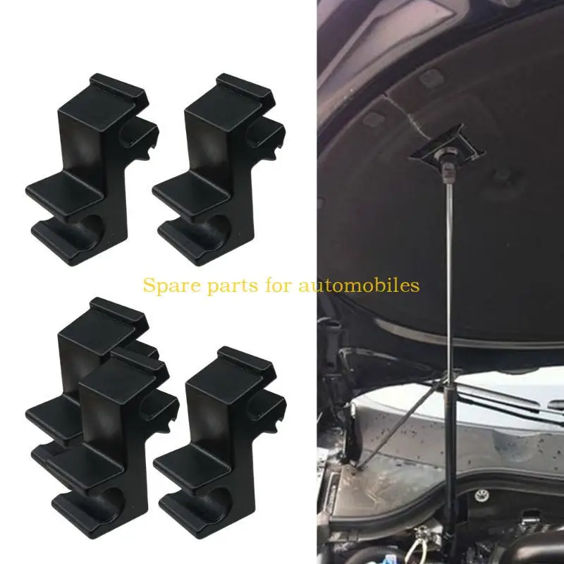 

H58F 4pcs Tonneau Cover Support Clips For Undercover Prop Rods Truck Bed Cover Stability Easy Installation No Tools Required