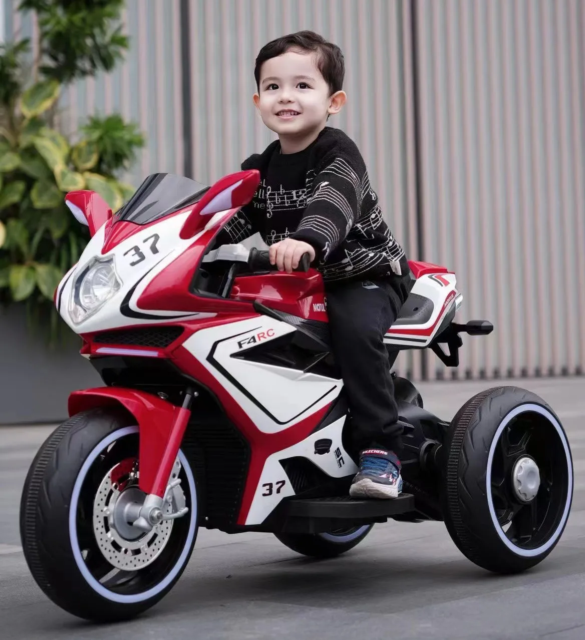 Plastic red 6V Kids Electric motorcycle/ Kids toys motorcycle/Kids electric car/electric ride on motorcycle