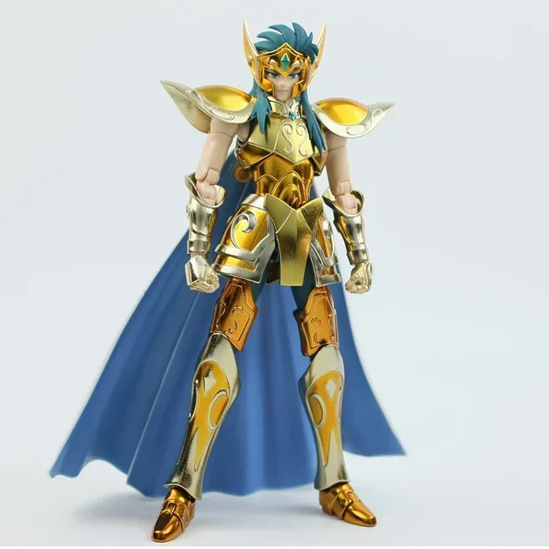 재고 있음 Metal Club/MC Saint Seiya Myth Cloth EX 양자리 Mu/물고기자리/황소자리/물병자리 Camus Knights of the Zodiac 애니메이션 액션 피규어