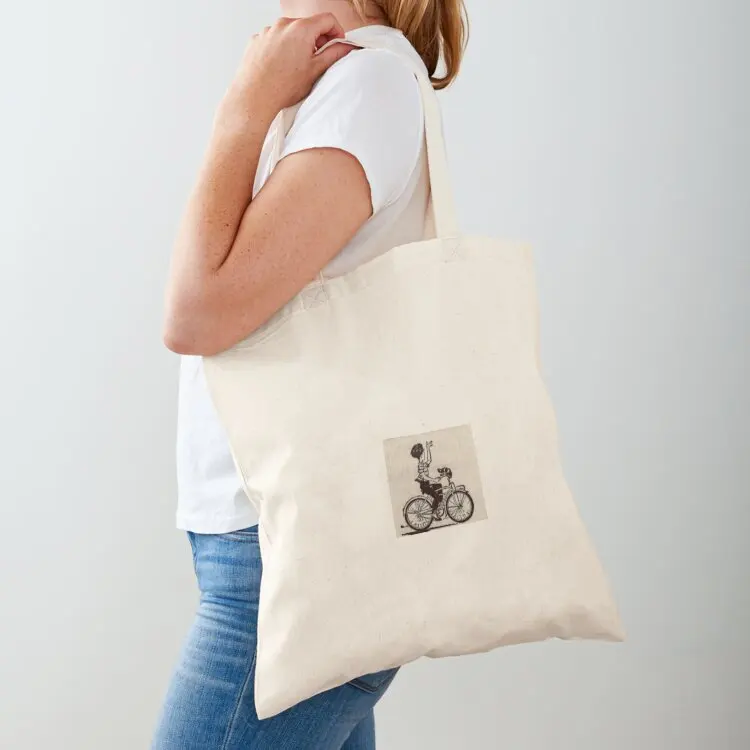 

Henry Huggins on his bike Tote Bag Woman shopper bag Customizable tote bag Shopping bags bags for women