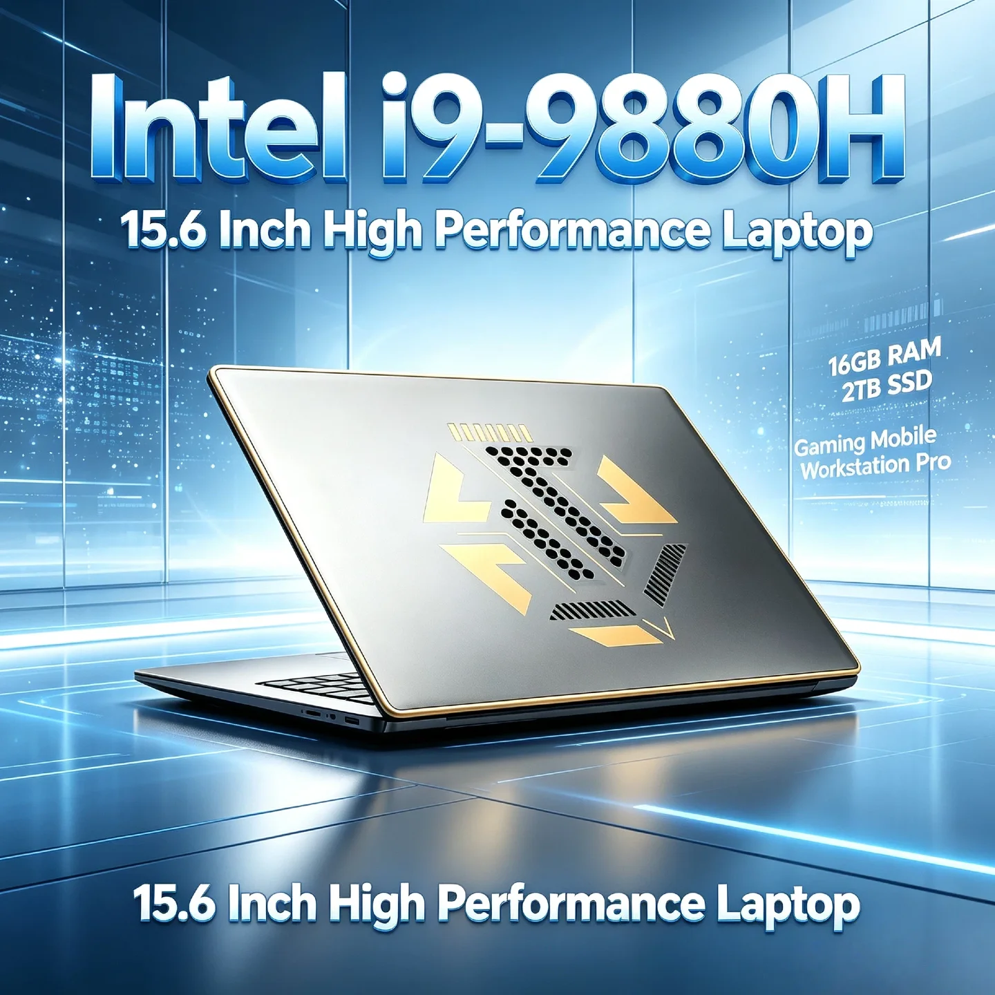 New Intel Core i9-9880H 32GB RAM 2TB SSD Ultra Slim 15.6