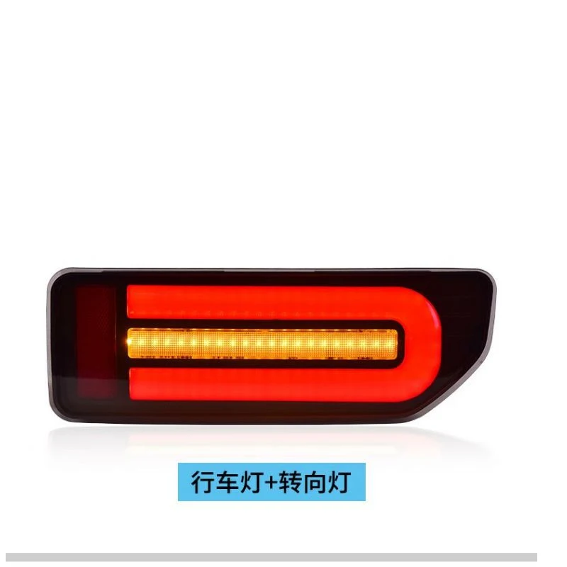 1 زوج سيارة الذيل مصباح LED عاكس ضوء الفرامل لسوزوكي جيمي JB64 JB74 2018-2024 الضوء الخلفي الخلفي وقوف السيارات بدوره إشارة