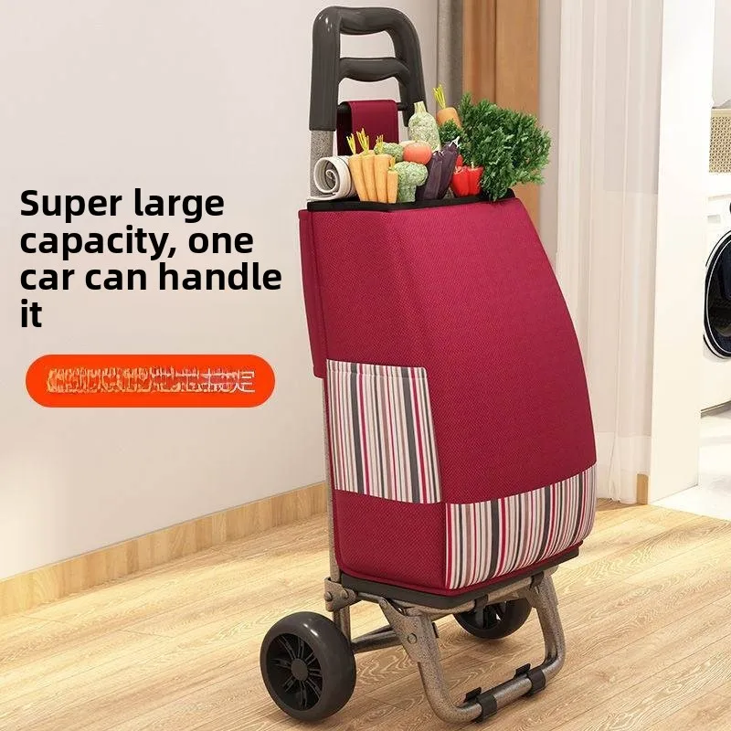 lightweight-hand-pulled-shopping-cart-vegetable-buying-car-stair-climbing-wheel-easy-to-fold-stainless-steel-portable-for-eld