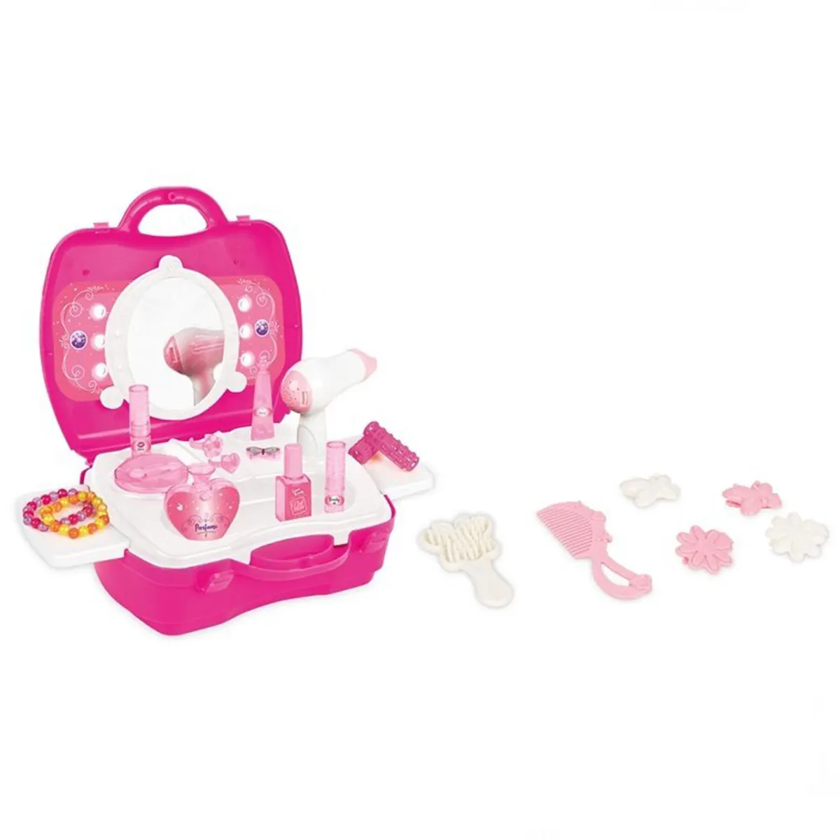 Makeup set with accessories