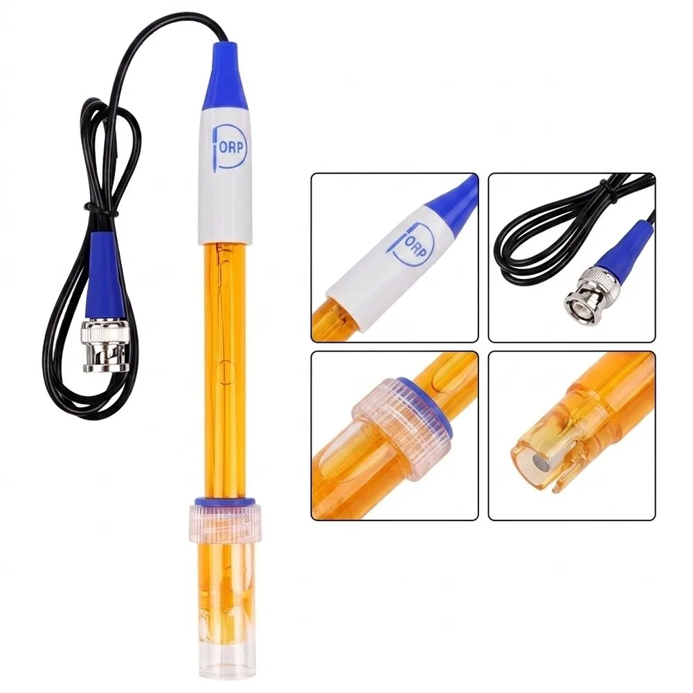 For ORP Sensor Probe for Aquaculture Biofilters Swimming Pool Monitoring and Lab Water Chemistry Analysis BNC Interface