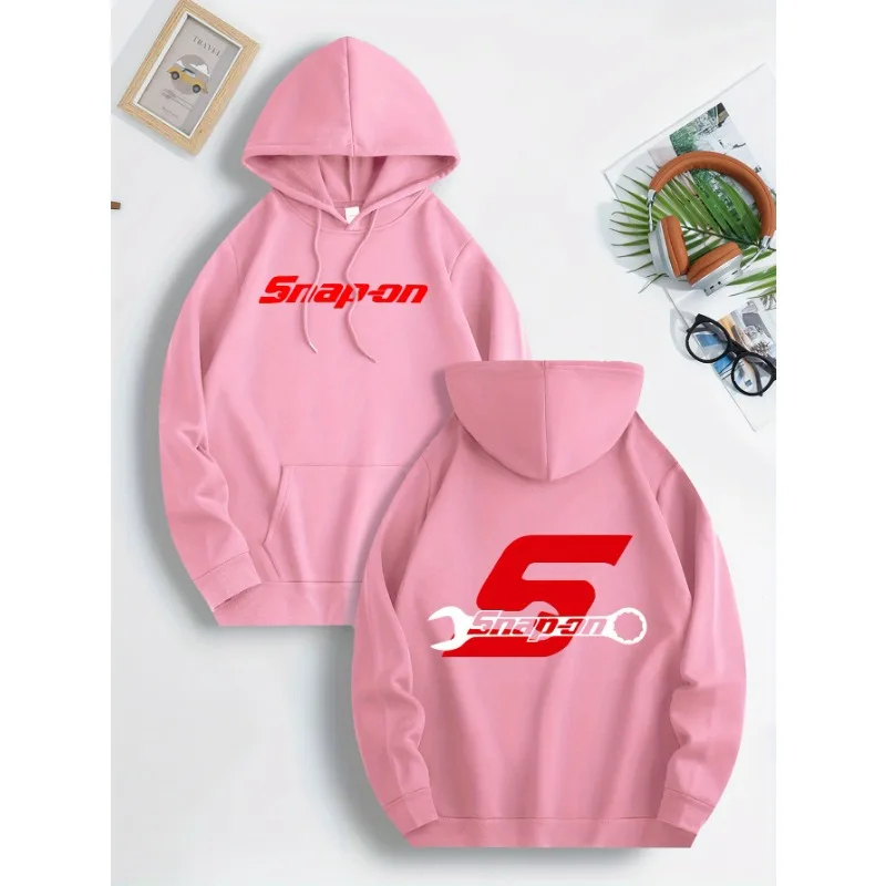 2026 Neuer Atmungsaktiver Snap-On Grafik-Hoodie Lässiges Design Leicht Elastisch mit Tasche und Kordelzug Perfekt für Alle Jahreszeiten Harajuku – Detail 2