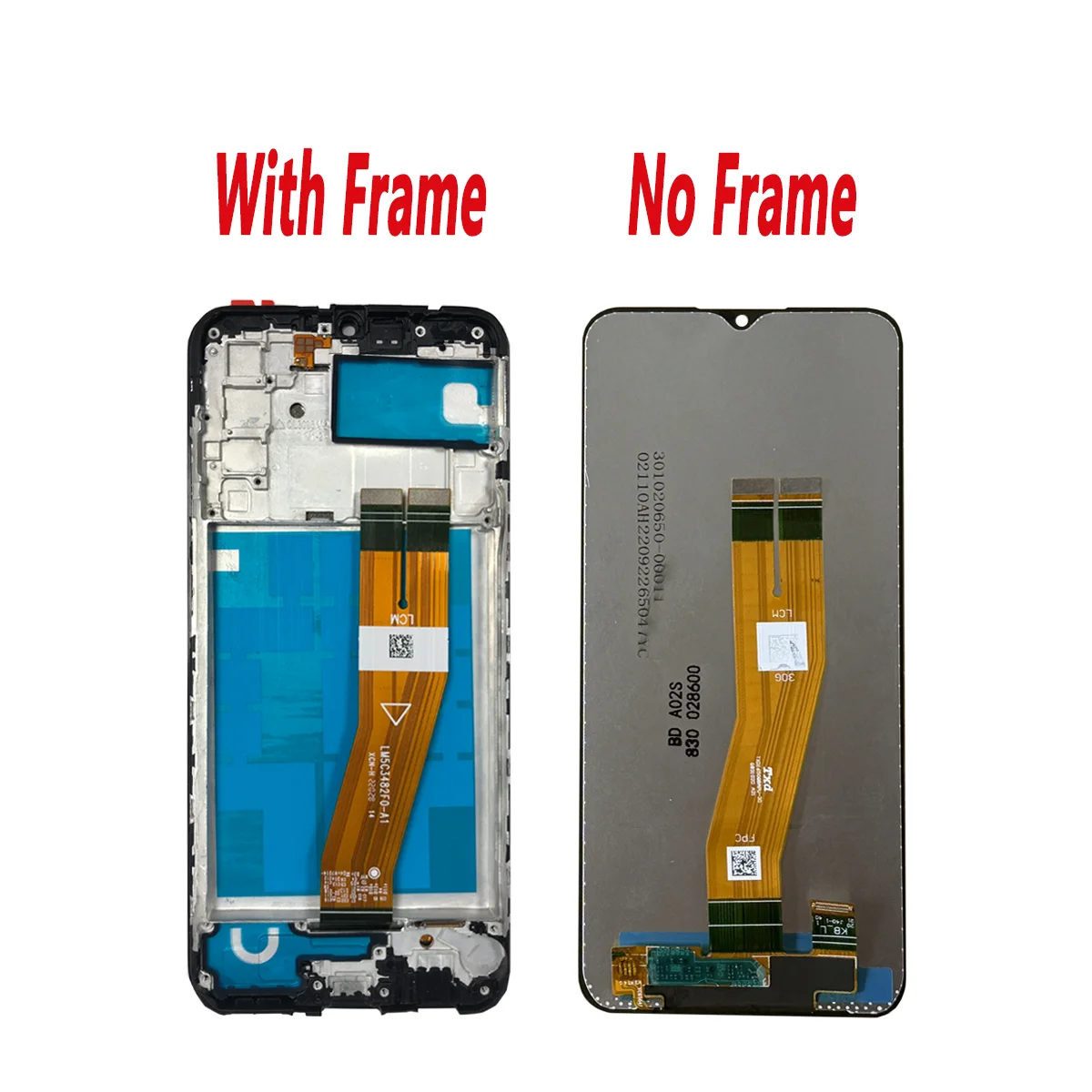 LCD لسامسونج غالاكسي A02s LCD صغيرة الحجم A025 SM-A025F A025M LCD تعمل باللمس محول الأرقام عرض الجمعية لسامسونج A02s LCD
