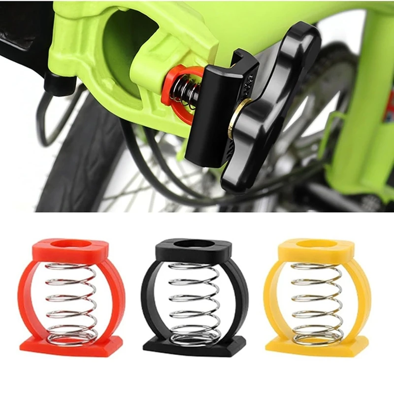 C Buckle Springs Bicycle Hinge Clip Bicycle Limit Hinge Clamp Compatible With Folding Bike Accessories