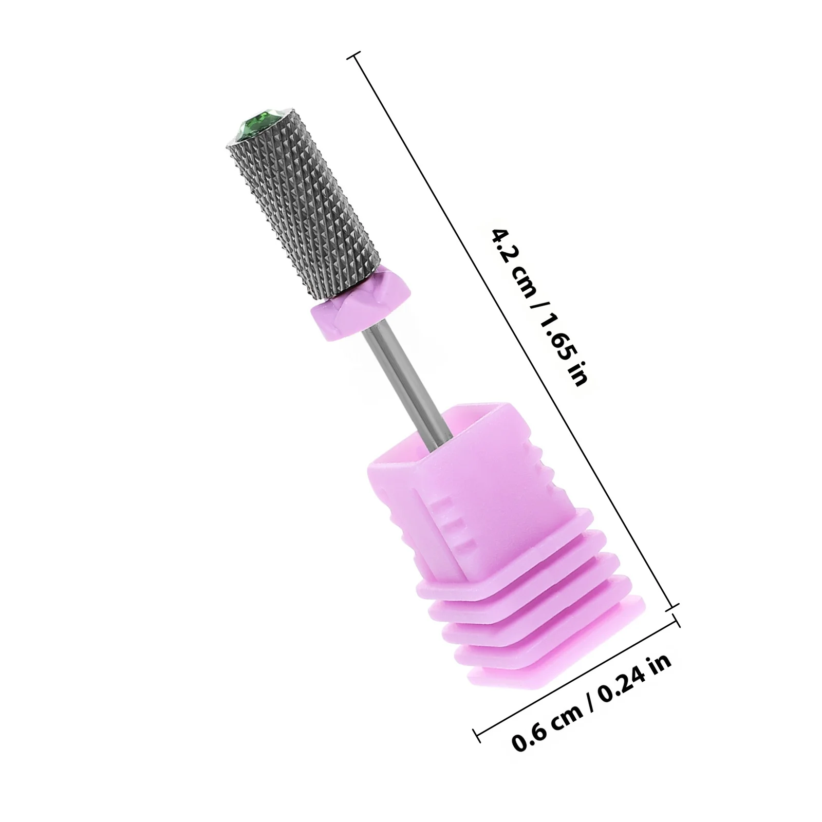 ネイルドリルビットアクリル爪用研磨研削ヘッドマニキュアツールキューティクルリムーバーサロンペディキュアキットネイルビット