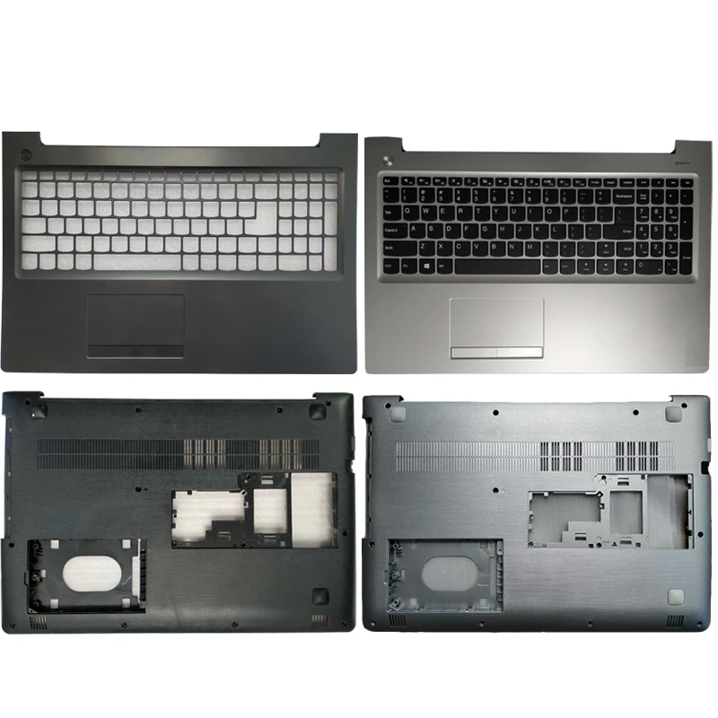 

New for Lenovo ideapad 510-15 510-15ISK 510-15IKB US keyboard/Palmrest upper cover/Laptop Bottom case