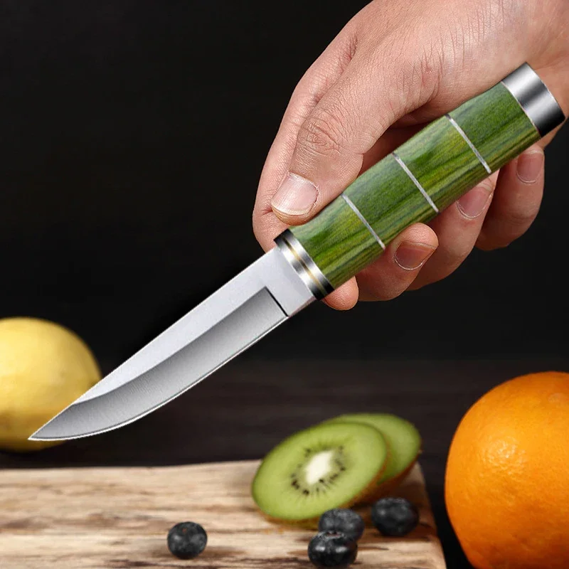 Forged Boning Butcher Knife Small Fruit Meat Cutting Tools Portable Utility Paring Peeling Pocket Knife Cleaver for man