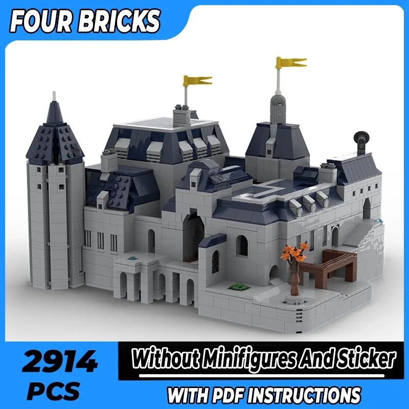 Popular Shooting Game Model Moc Building Bricks Vanguard Castle Technology Modular Blocks Gifts Christmas Toys DIY Sets Assembly