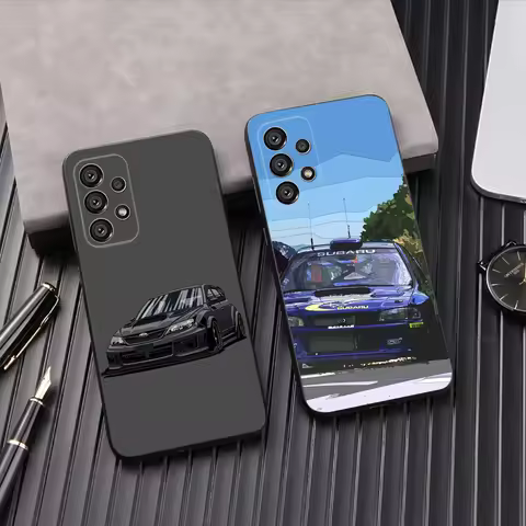 Cool Car S-SubaruS I-Impreza Phone Case For Samsung Galaxy A13,A21s,A22,A31,A32,A52,A53,A71,A80,A91 Soft Black Shell