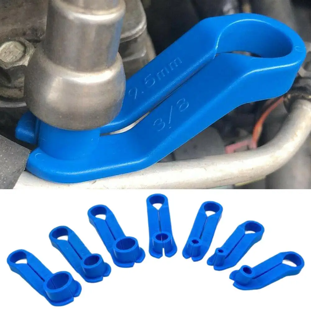 7PCS/Set Auto Fuel Line Quick Removal Tool Automotive Air Conditioning Pipe Fuel Connector Removal Tool Set