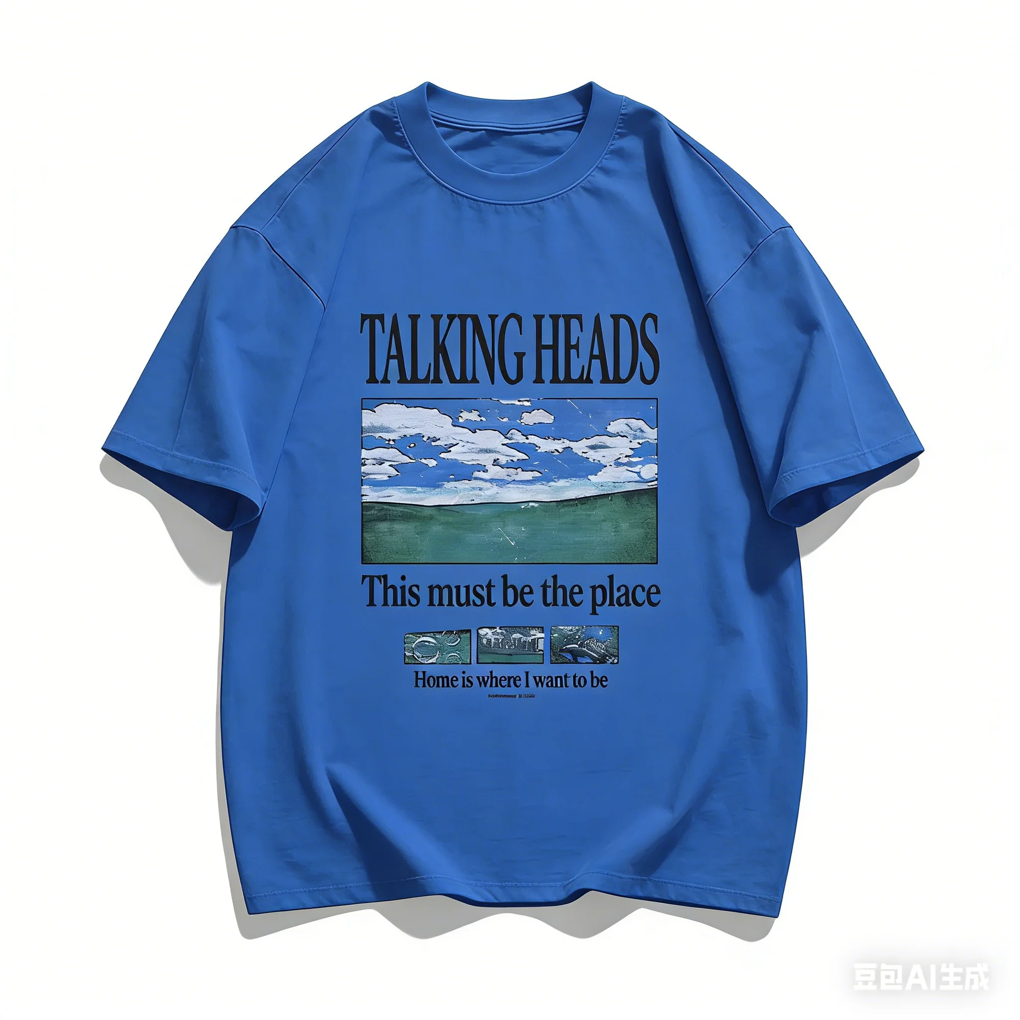 Talking Heads Graphic T-Shirt  - Summer Clothing Places 评论和价格