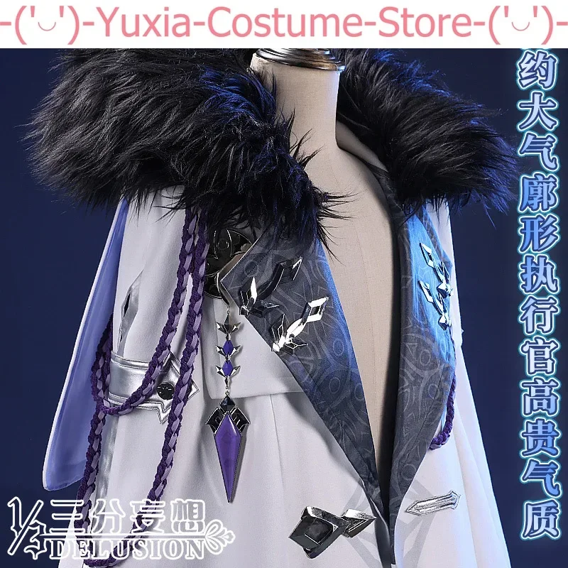 Anime! Genshin Impact Fatui Pantalone Scaramouche Game Suit Handsome Cloak Uniform Cosplay Costume Halloween Party Outfit