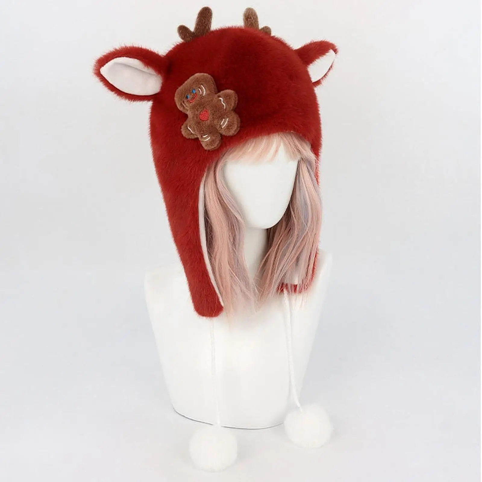 Chapéu de Natal Traje Acessório Decorativo Confortável para Mulheres Chapéu de Natal para