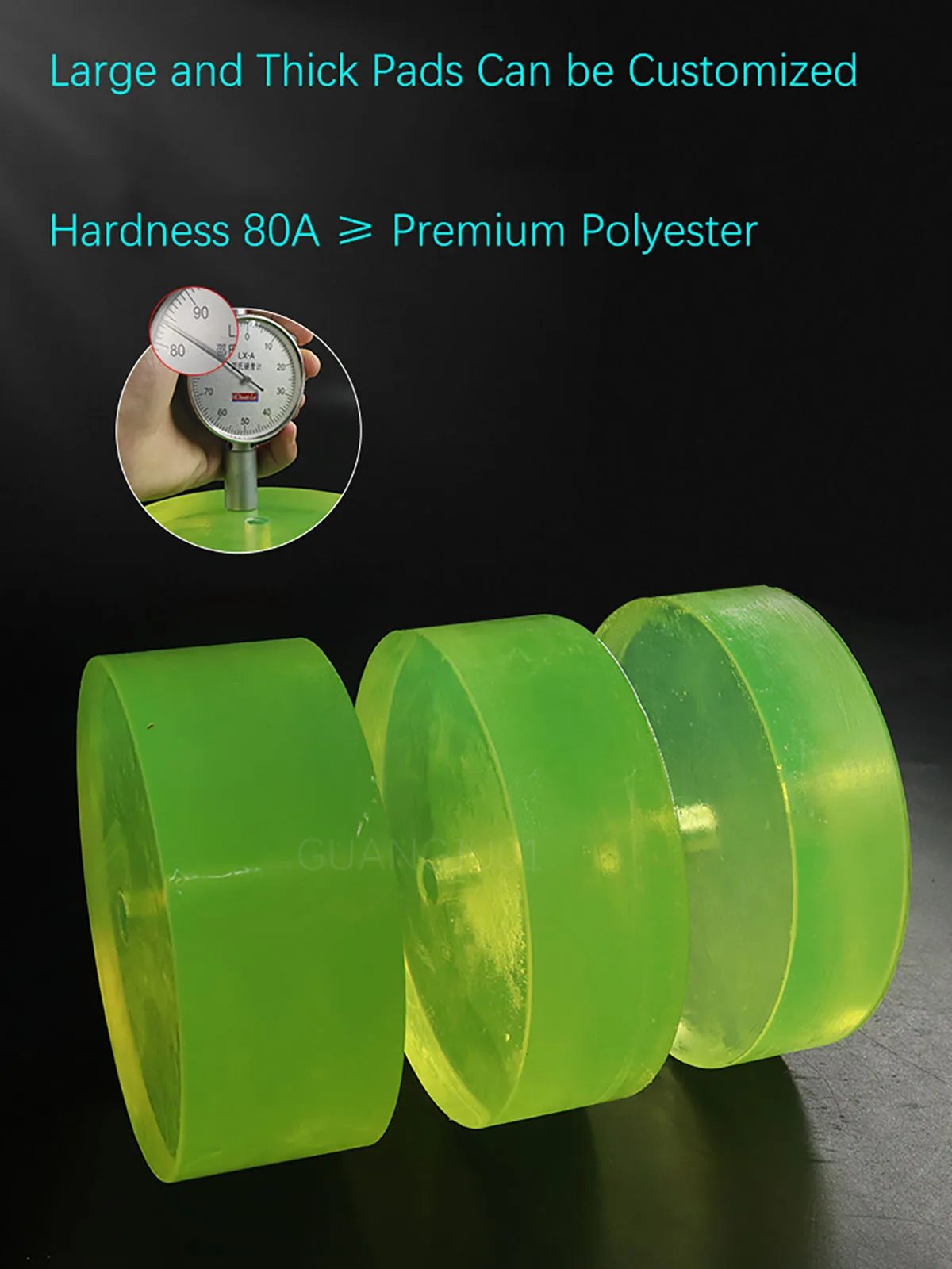 

1Pcs Polyurethane Round Sheet Crash Pad Elastic PU Shock Pad Ring Oil Wear Resistant Damping Plate Sealing Gasket OD 20-180mm