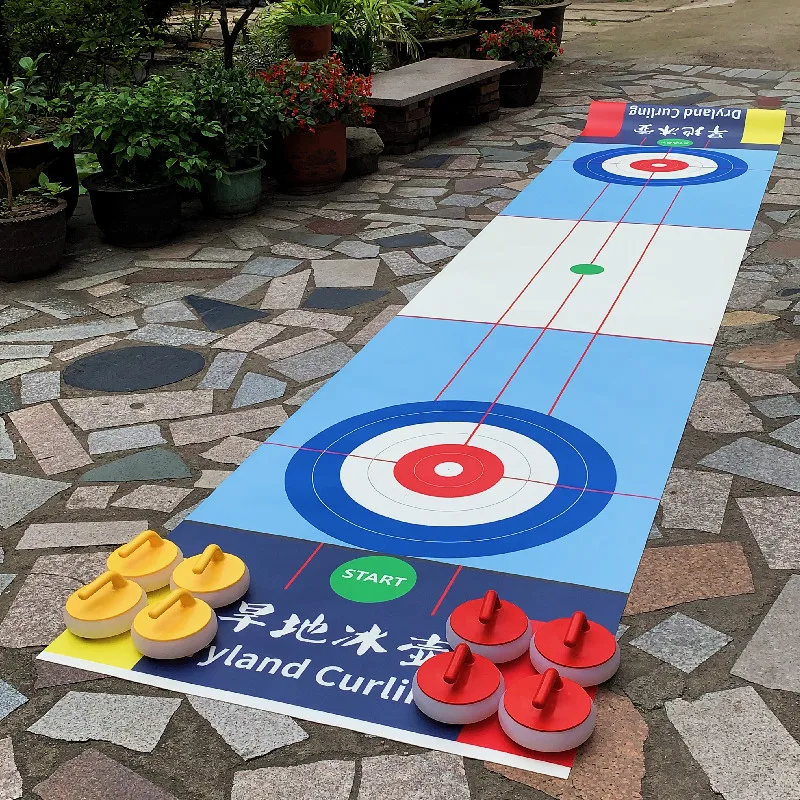 Family Parent-child Activity Simulation Sports Floor Curling Garden Teaching Outdoor