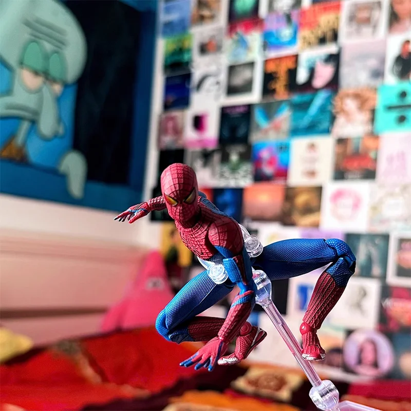 Ct Factory Maf001 놀라운 스파이더 맨 피터 파커 앤드류 가필드 매직 스파이더 맨 Shf 애니메이션 액션 피규어 모델 장난감 선물