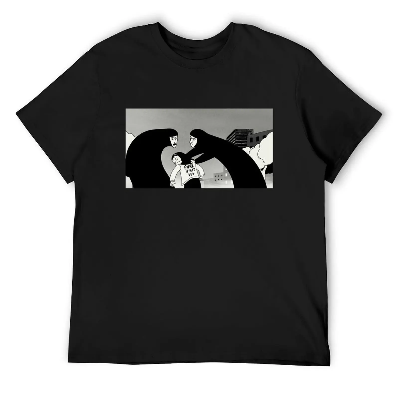 

Punk is not ded, Persepolis T-Shirt oversized t shirt oversized graphic tee Louboutins cute clothes men workout shirt