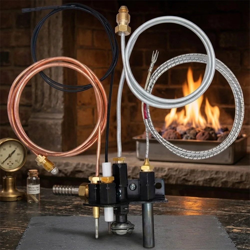 The Efficient Design of the 69L17 Natural Gas for pilot Assembly Allows for homeowners to Install It Without Professional Help